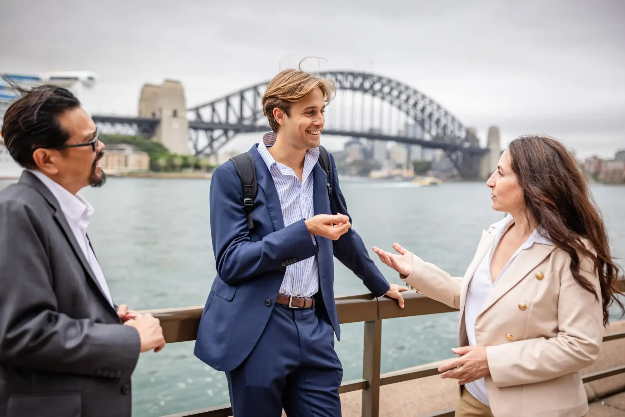 group of people celebrating in a corporate party in a boat charter
